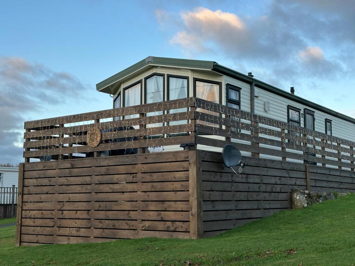Caravan Rabbit House No 81 At Three Lochs Holiday Park Newton Stewart Exterior photo