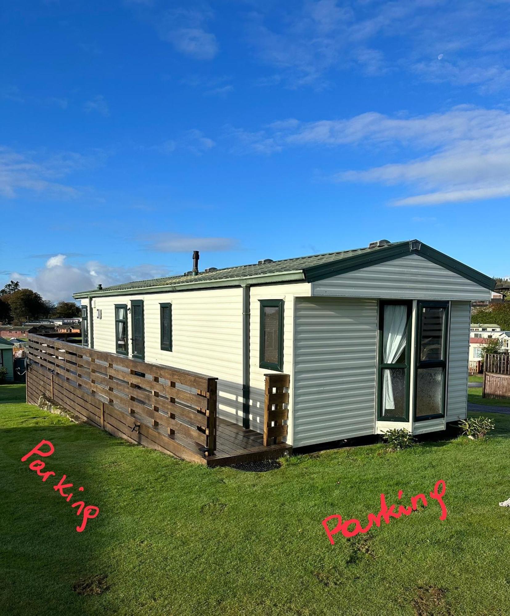 Caravan Rabbit House No 81 At Three Lochs Holiday Park Newton Stewart Exterior photo